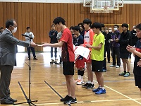 賞状授与